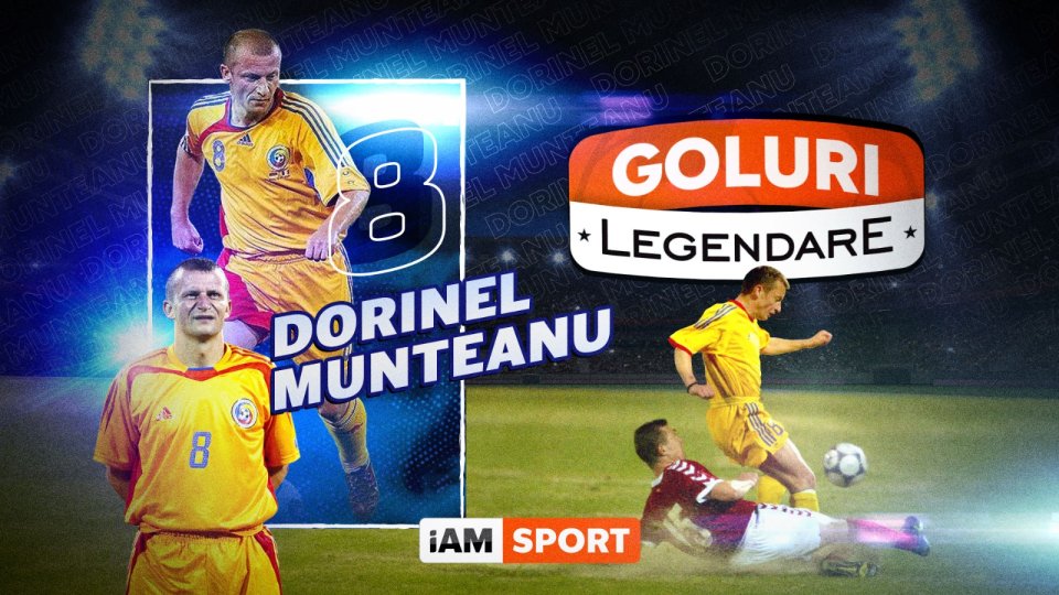 16 goluri în 134 de meciuri a reușit Dorinel Munteanu în tricoul naționalei