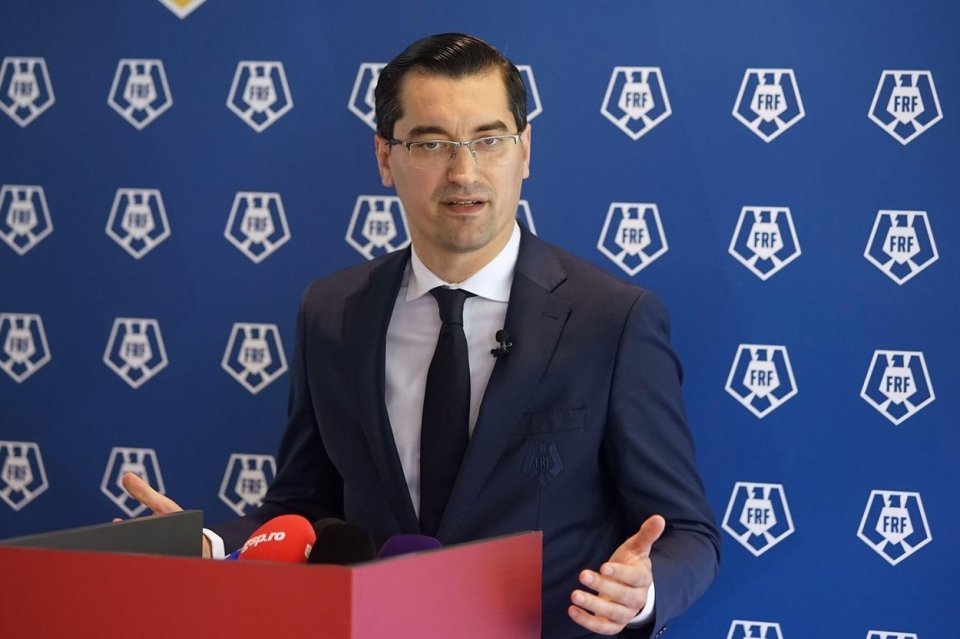 Răzvan Burleanu, președintele FRF