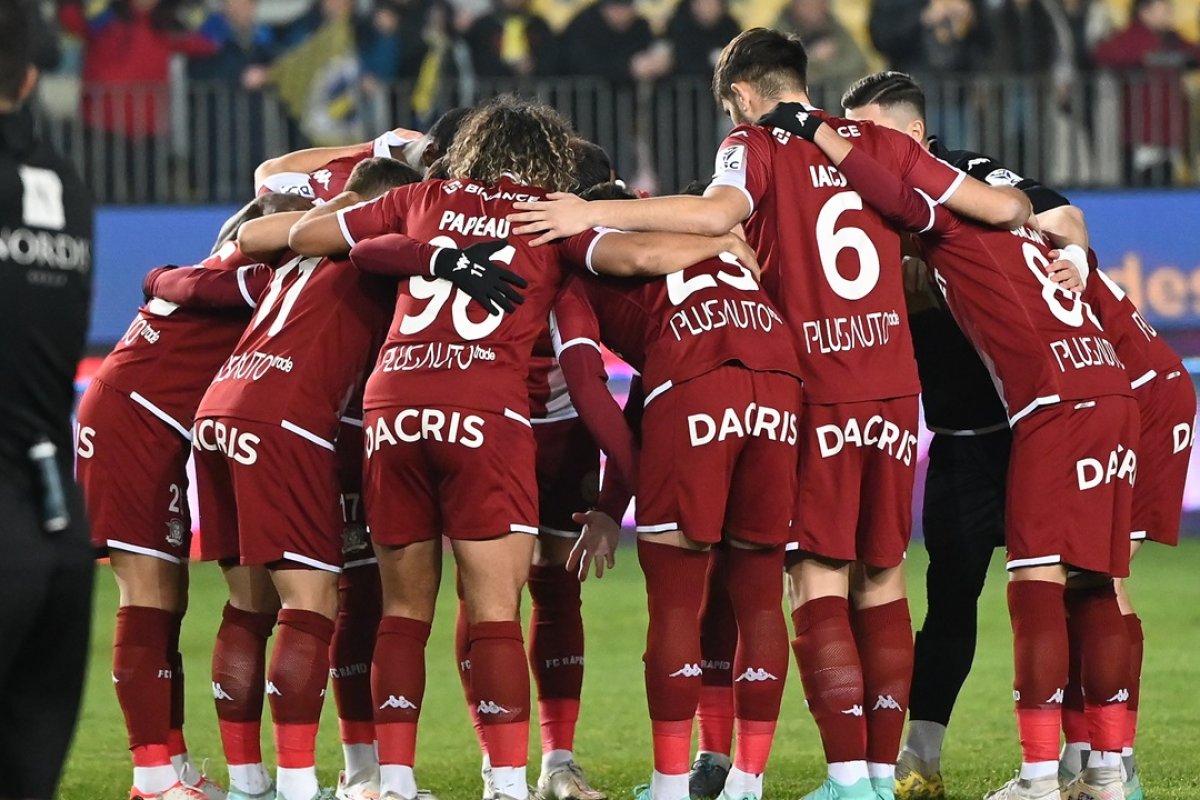 1 assist în 15 meciuri a strâns Cîrjan pentru Rapid