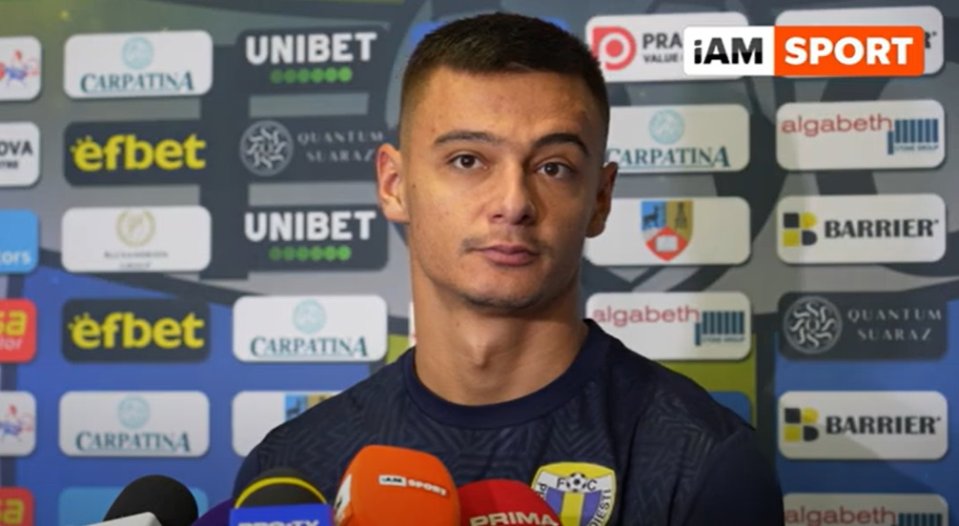 Valentin Țicu (23 de ani) a crescut la Petrolul și este unul dintre cei mai apreciați fundași stânga din Liga 1