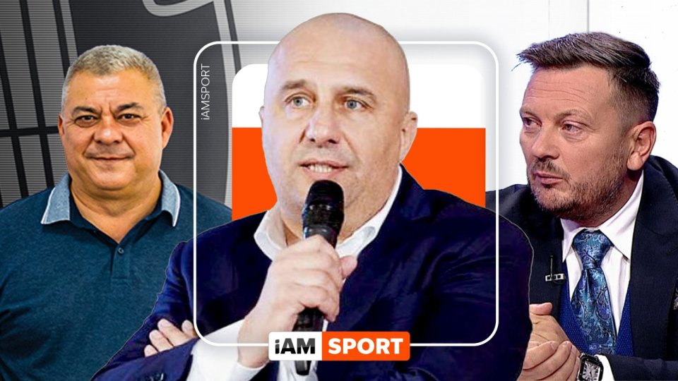 Sponsorul principal al FC Argeș, Viorel Tudose (mijloc), Răzvan Tunaru, manager sportiv FC Argeș (stânga) și Daniel Stanciu, director de imagine FC Argeș (dreapta).