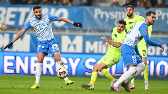 Universitatea Craiova - Poli Iași 2-2. Oltenilor le este anulat golul decisiv în prelungiri