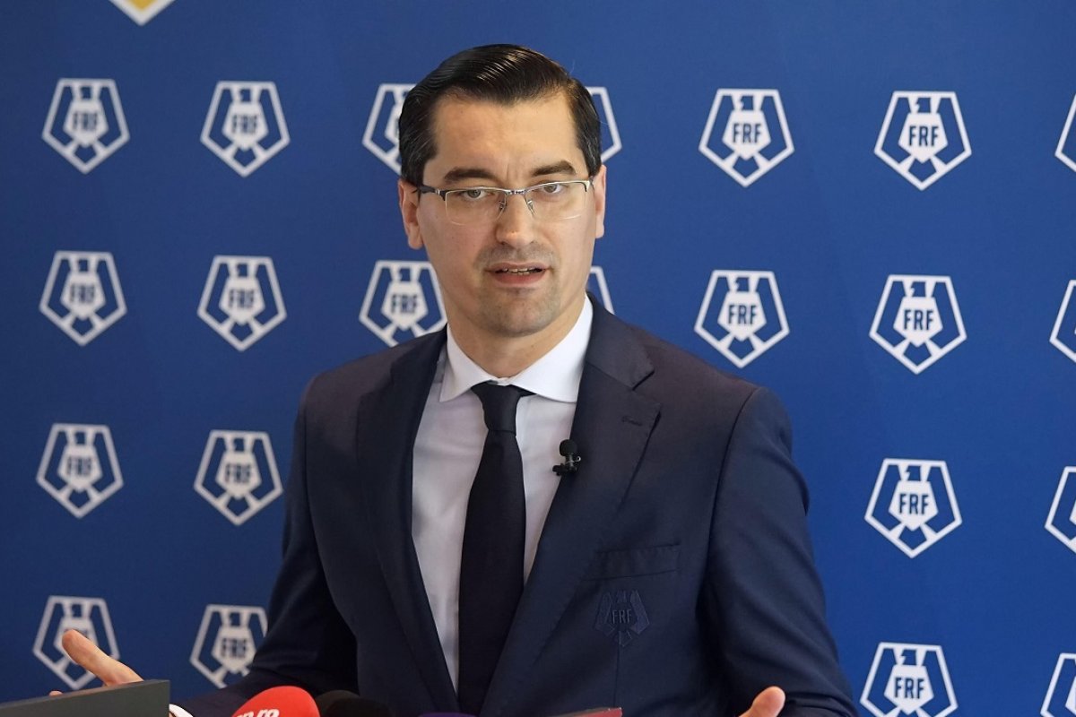 Răzvan Burleanu este președintele FRF