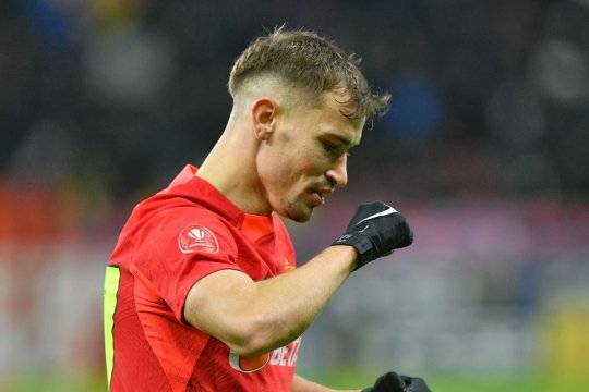 Darius Olaru a vorbit despre posibila plecare de la FCSB după ce a marcat două goluri cu Hermannstadt: ”După aceea o să mă gândesc”