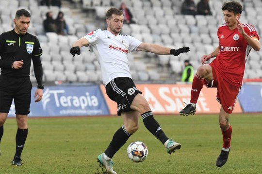 U Cluj - Oțelul Galați 0-1. Victorie importantă pentru oaspeți