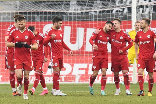 Reacția lui Pop, jucătorul Oțelului crescut de U Cluj, după ce a răpus formația ardeleană