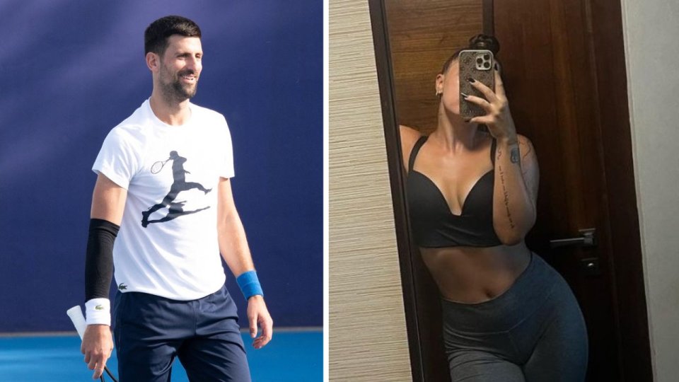 Novak Djokovic și Andreea Prisăcariu, dialog pe Twitter