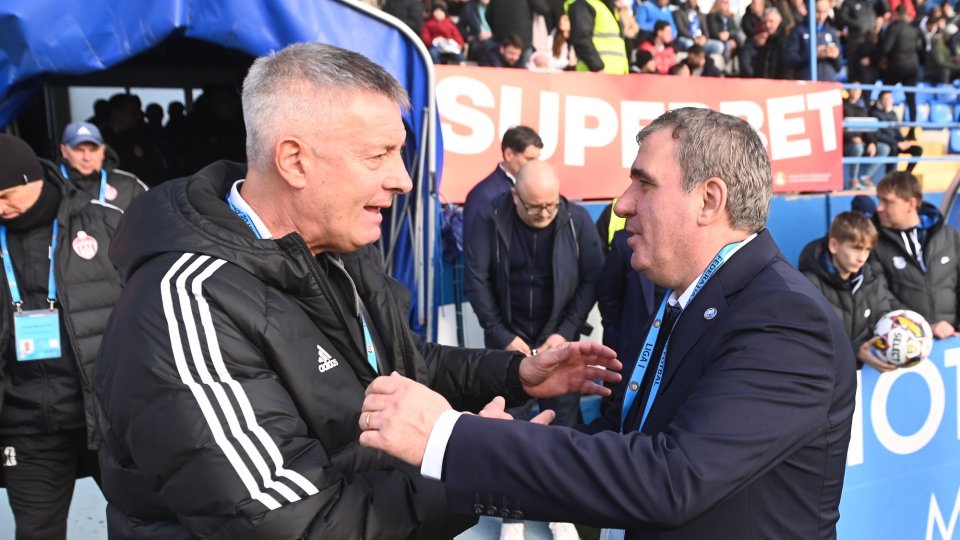 Hagi și Bergodi se bat pentru un loc în playoff-ul Superligii