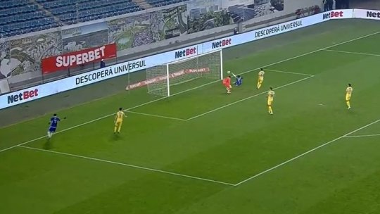 Ratarea anului în Superligă! Fotbalistul propus naționalei nu a putut marca din doi metri, iar Omrani s-a făcut și el de râs