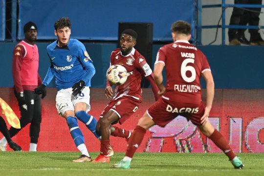 Farul - Rapid 0-0. Trei goluri anulate constănțenilor. A patra remiză albă la rând pentru giuleșteni în deplasare