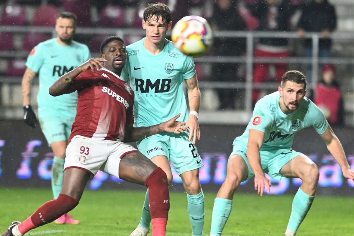 Matei Ilie joacă la CFR Cluj din luna septembrie a anului 2023