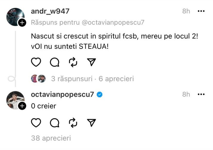 Tavi Popescu a interacționat cu suporterii