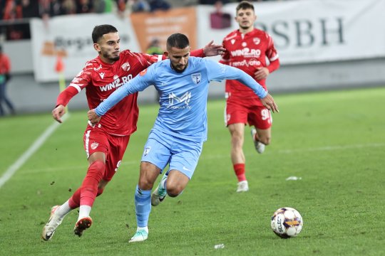 Dinamo - FC Voluntari 1-0. Câinii dau lovitura pe final și obțin cea de-a doua victorie consecutivă în SuperLigă