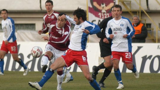 Cum arată eroul Rapidului la aproape 10 ani de la dubla istorică cu Hamburg. S-a pozat alături de un fost mare dinamovist