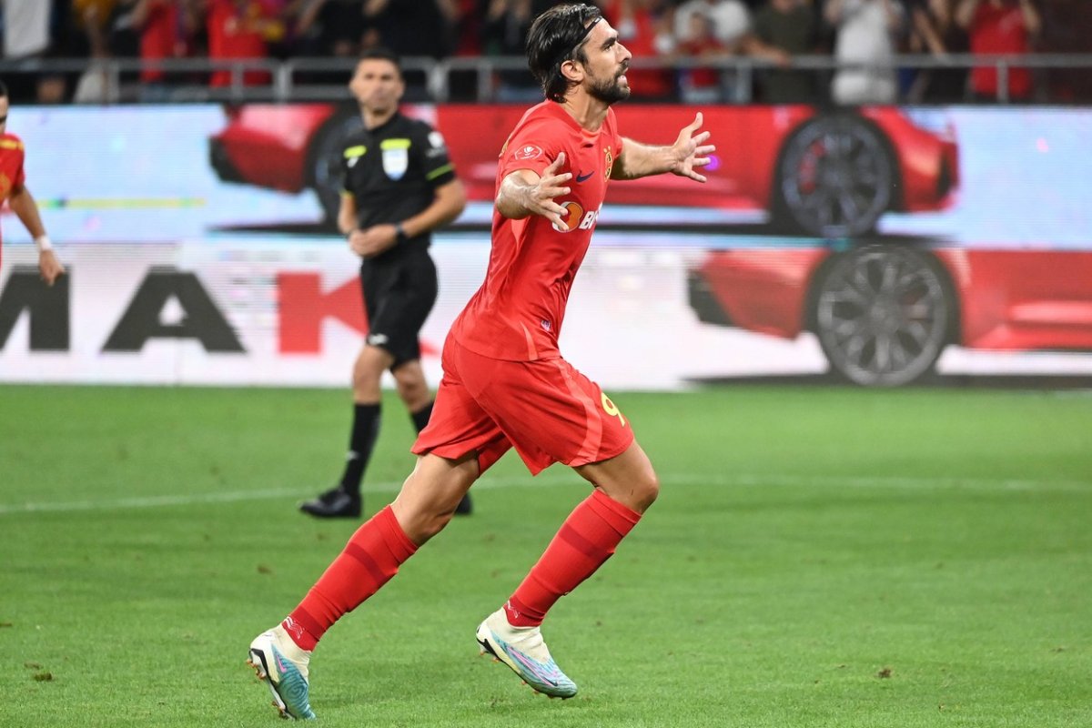 Andrea Compagno, atacantul FCSB-ului