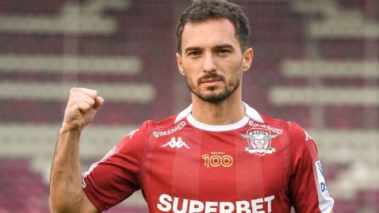 Cel mai nou jucător al Rapidului și-a setat obiectivele alături de clubul din Giulești: ”Sper că vom juca în Europa”