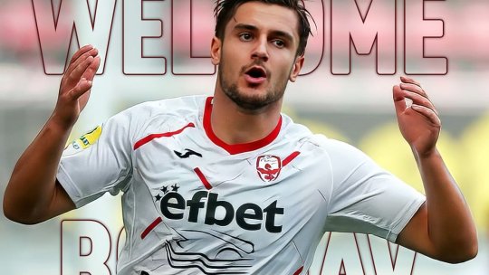 Rapid a făcut al doilea transfer al iernii: "Ghici ce ne-a adus Moșul rapidist?"