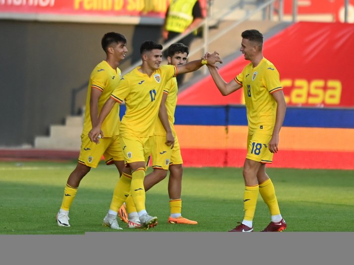 Doru Andrei a reușit un gol în cele 7 meciuri în tricoul naționalei U20