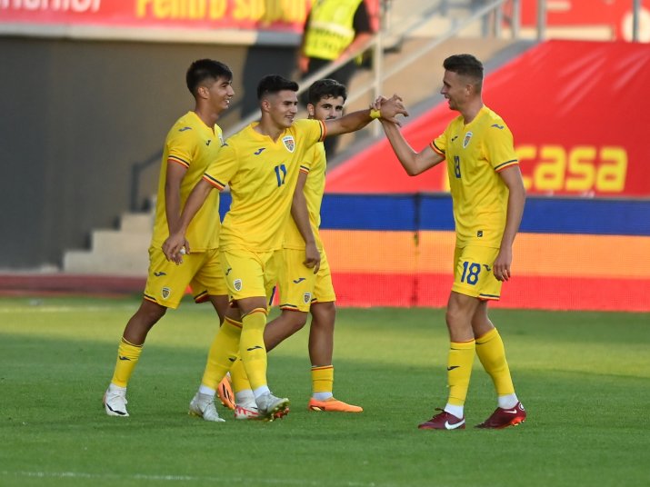 Doru Andrei a reușit un gol în cele 7 meciuri în tricoul naționalei U20