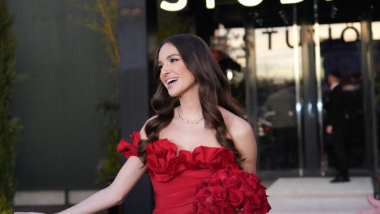 Cine este noua soție a lui Ianis Hagi. Elena Tănase, apariție impresionantă la cel mai important eveniment din viața ei