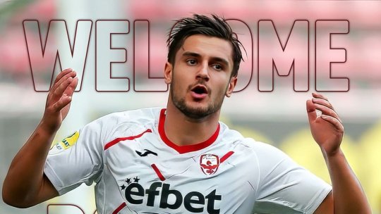 Borisav Burmaz, laude pentru fanii Rapidului! Și-a anunțat obiectivul, în primul interviu în tricoul giuleștenilor: ”E scopul meu”