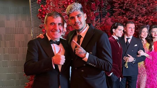 Ce fotbaliști aflați în activitate i-au fost alături lui Ianis Hagi la cununia civilă. Florinel Coman și Denis Drăguș, printre invitați