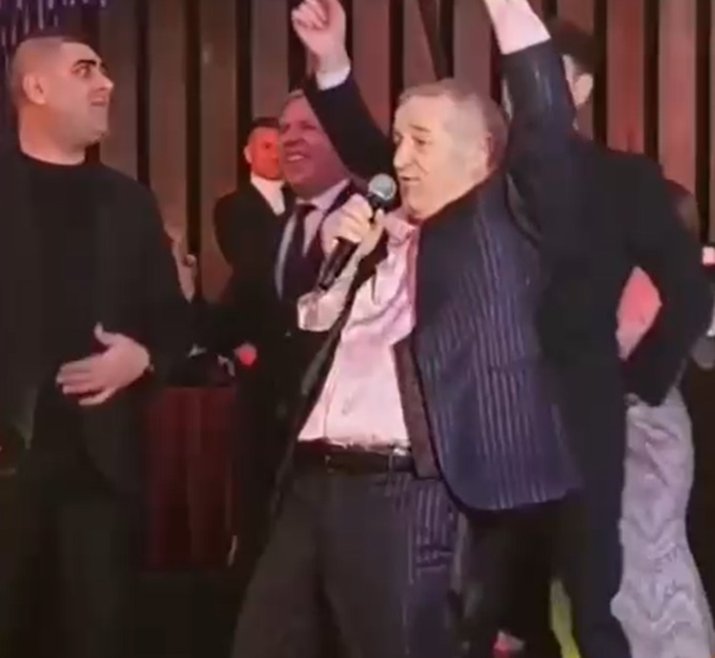 Gigi Becali s-a dezlănțuit la cununia civilă a lui Ianis Hagi