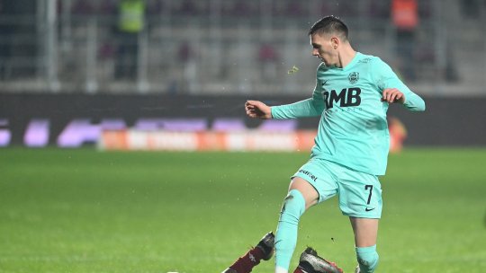 Krasniqi nu a încasat salariul dorit la Rapid! Care erau pretențiile mijlocașului lui CFR Cluj