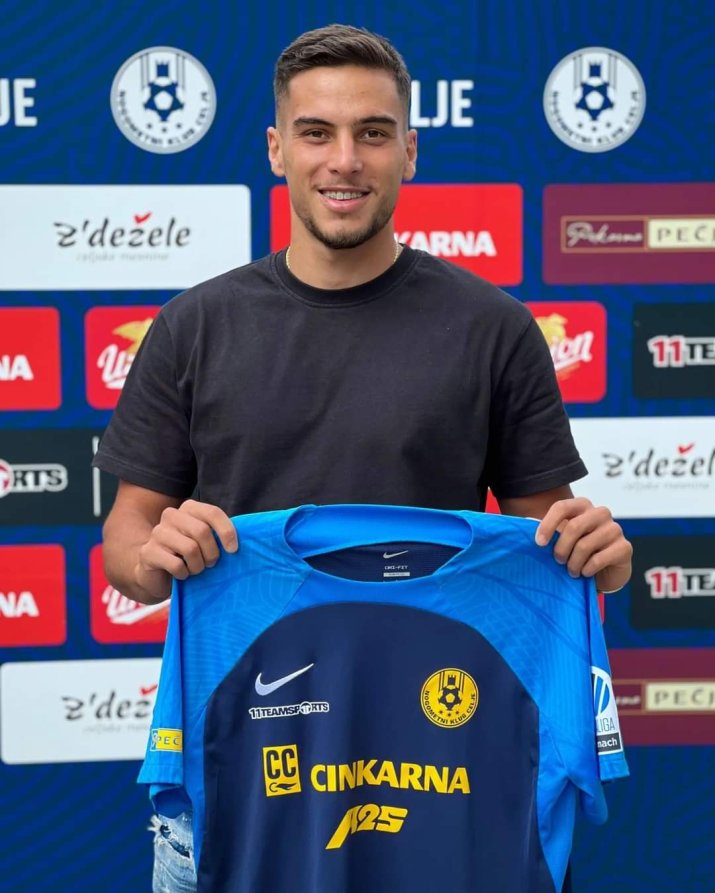 Marco Dulca a semnat cu Celje în septembrie 2023, după despărțirea de Chindia Târgoviște
