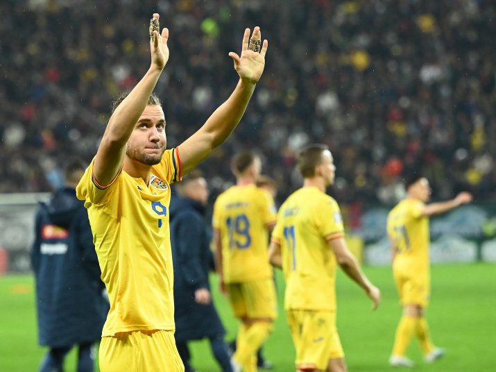 George Pușcaș, atacantul naționalei României și al echipei italiene Genoa.