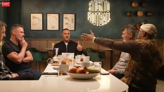 ”Să mă f**, le-am dat Steaua București!”. Moment genial cu Wright, Carragher și Keane la cel mai tare podcast din Anglia