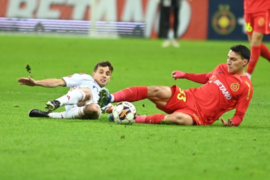 FCSB - Oțelul 0-2. Dorinel Munteanu & CO, victorie fără drept de apel pe Arena Națională. Florinel Coman, eliminat la ultima fază a jocului!