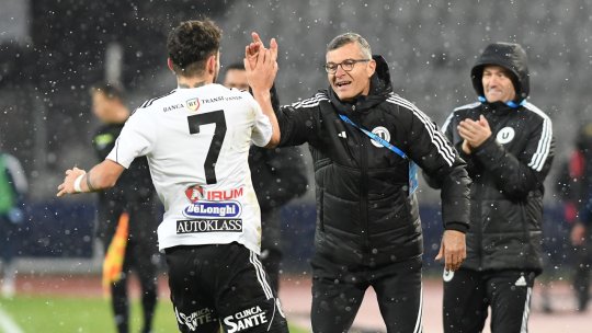 Ioan Ovidiu Sabău a anunțat un obiectiv măreț la U Cluj după victoria cu FCU Craiova: ”Îmi doresc foarte mult, cred că și jucătorii vor”