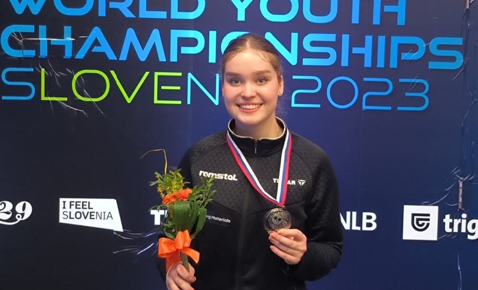 Elena Zaharia, medalie de argint la Campionatul Mondial de tenis de masă