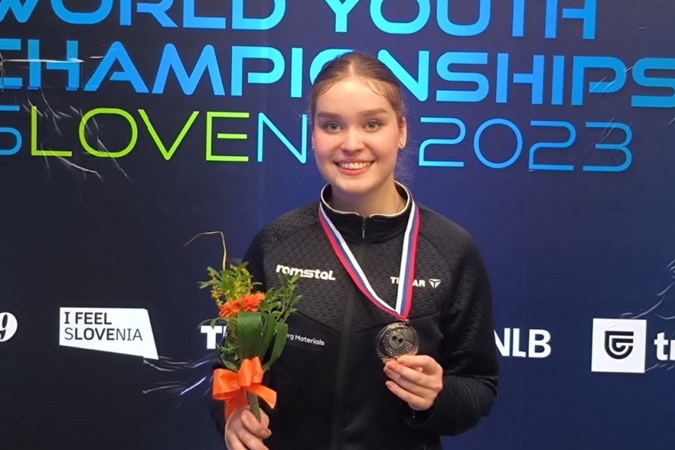 Elena Zaharia, medalie de argint la Campionatul Mondial de tenis de masă