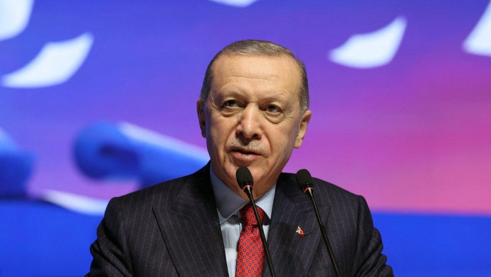 Recep Tayyip Erdoğan ocupă funcția de președinte al Turciei