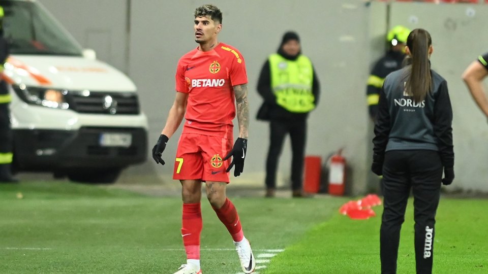 Florinel Coman are 6 goluri și 6 assist-uri pentru FCSB în Superligă, sezonul acesta