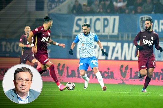 ”Craiova, portret în mișcare”. Marius Mitran trage concluziile după victoria Universității cu CFR: ”A fost cu noroc, recunosc, dar nu la barele grecului, ci la aducerea bulgarului”
