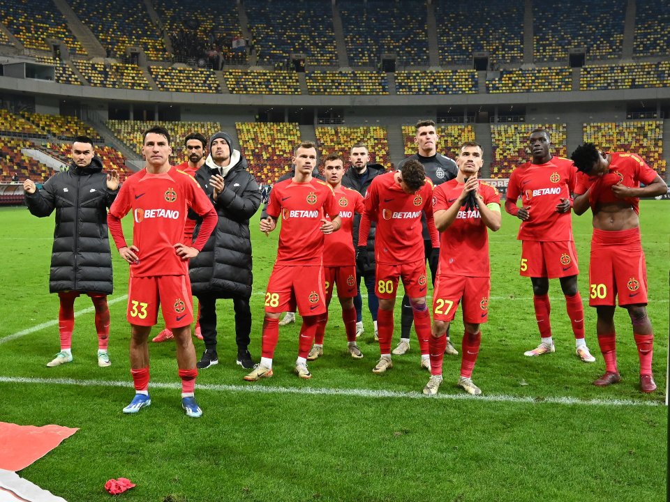 FCSB este pe primul loc în campionat