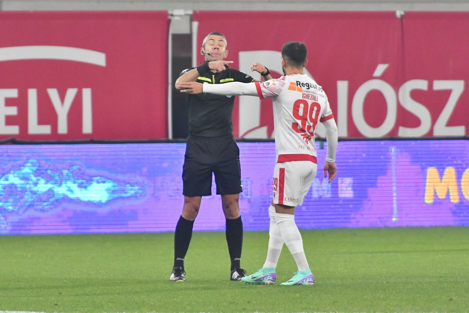 Radu Petrescu, arbitrul partidei Sepsi - Dinamo