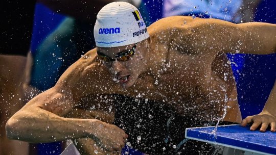 Cu David Popovici în componență, ștafeta masculină de 4x50m mixt a României s-a calificat în finala probei la Europene