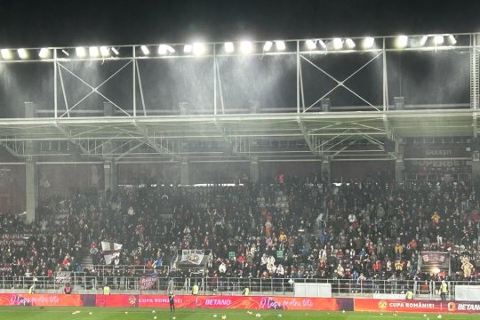 Gestul superb făcut de suporteri înainte de startul partidei Rapid - CFR Cluj