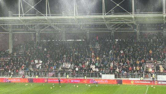 Gestul superb făcut de suporteri înainte de startul partidei Rapid - CFR Cluj