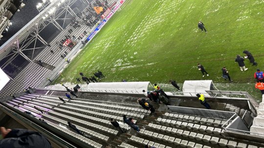 Fostul jucător al lui Dinamo a înfruntat frigul și a fost prezent pe Arcul de Triumf la meciul cu Oțelul Galați