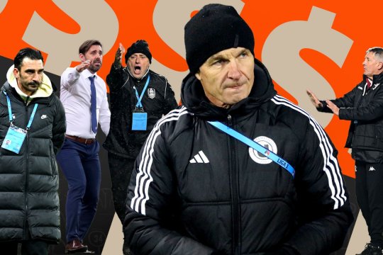 Sabău, cel mai bine plătit antrenor din Superligă! Salariu șocant încasat de tehnicianul lui U Cluj: e remunerat de trei ori mai bine decât principalii de la FCSB și Dinamo