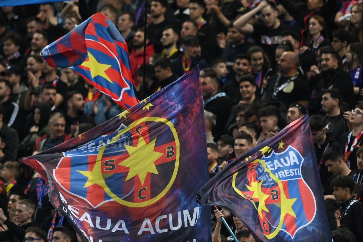 Suporterii FCSB au venit în număr mare la Arena Națională pentru derby-ul cu CFR Cluj