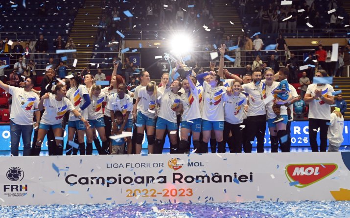 CSM București a câștigat al șaselea titlu din palmares