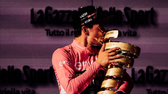 Primož Roglič, câștigătorul din acest an al Turului Italiei: ” Am sperat și am luptat până la final. Asta este povestea mea în acest Giro”