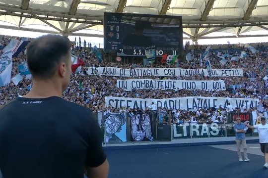 Lacrimi și emoție la ultimul meci al lui Ștefan Radu. Românul, ovaționat de un stadion întreg. FOTO&VIDEO