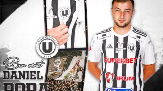 Atacantul Daniel Popa, primul transfer din această vară pentru U Cluj